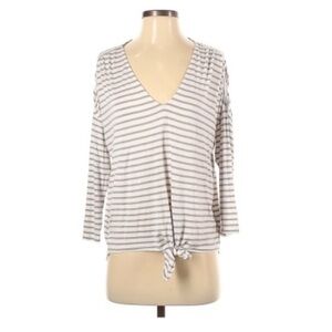 Anthropologie Bordeaux Size S Long Sleeve Top